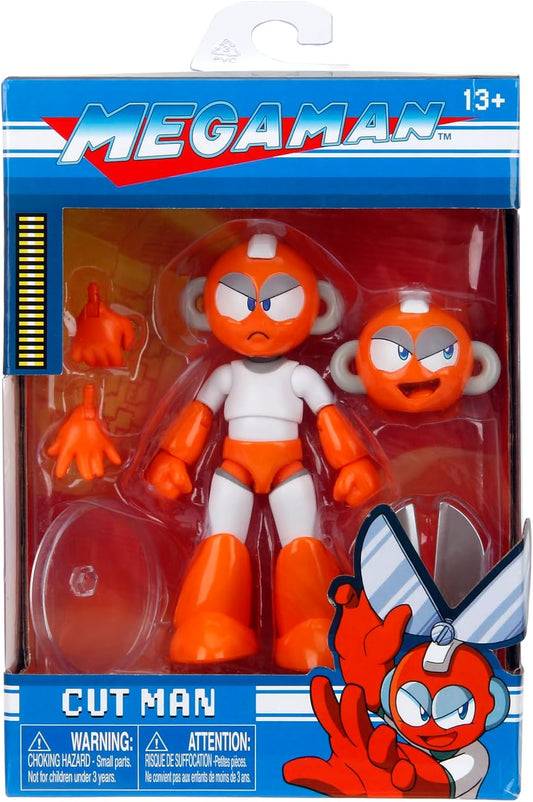 Mega Man 1:12 Scale Wave 2 Cut Man Action Figure