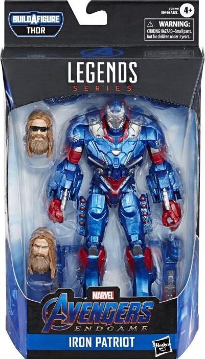 Marvel Legends Iron Patriot (Bro Thor BAF)