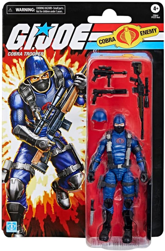 G.I. Joe Classified Series Retro Cardback Cobra Trooper 6-Inch Action Figure