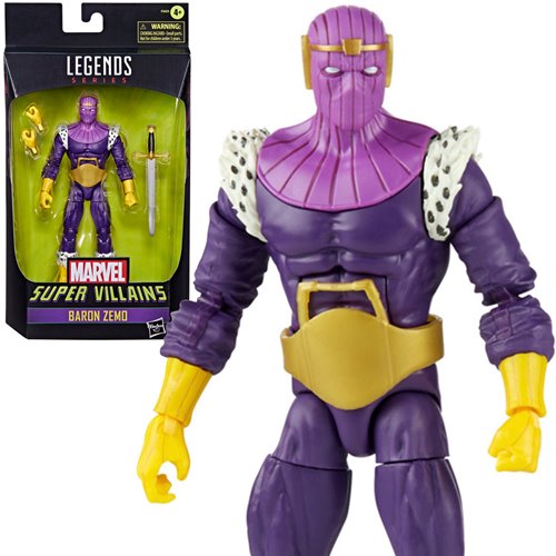 Marvel Legends Series Baron Zemo Classic Comics 6-Inch Action Figure