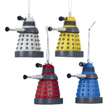 Doctor Who Kurt Adler Dalek Ornament Gift, 2.25-Inch, Set of 4