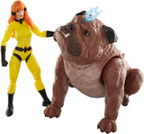 Inhumans Marvel Legends Series Crystal and Lockjaw Deluxe 6-Inch Action Figures