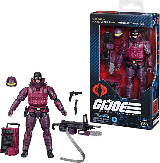 G.I. Joe Classified Series S.A.W. Viper 6-Inch Action Figure