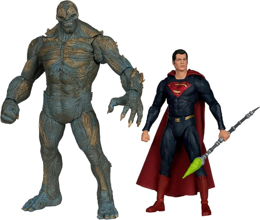 DC Multiverse Doomsday Megafig and Superman Batman v Superman: Dawn of Justice 7-Inch Scale Action Figure 2-Pack