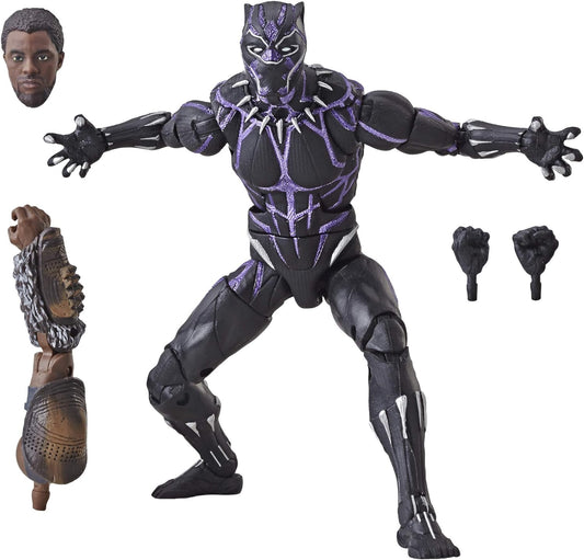 Marvel Legends Black Panther Vibranium Black Panther Figure (M'Baku BAF)