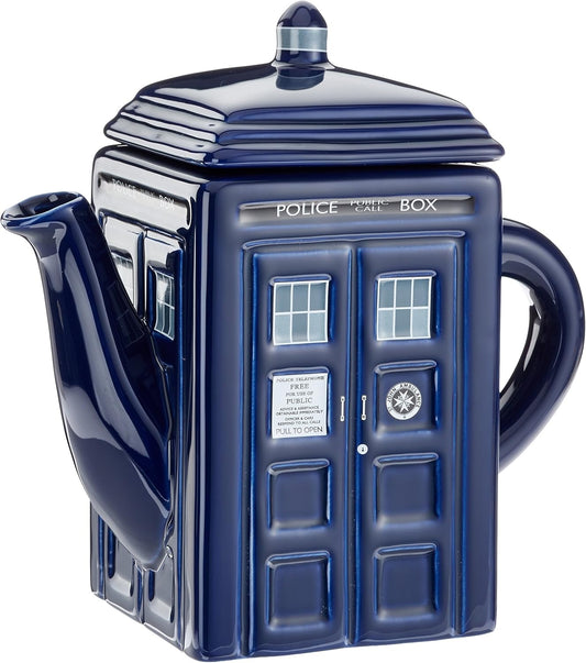 Doctor Who Tardis Ceramic Teapot