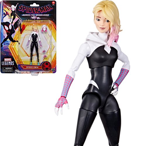 Spider-Man Across The Spider-Verse Marvel Legends Spider-Gwen 6-Inch Action Figure