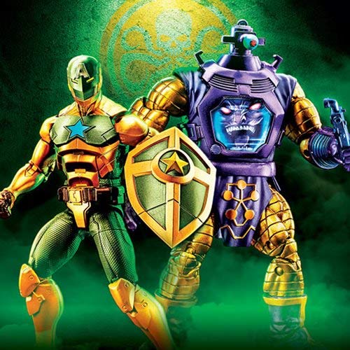 Marvel Legends Arnim Zola and Supreme Captain America 6-Inch Action Figures