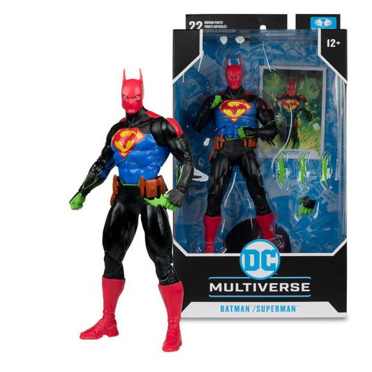 DC Multiverse Batman Superman Fusion World's Finest