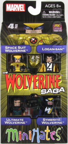 Marvel Universe Minimates The Wolverine Saga Mini Figure Set