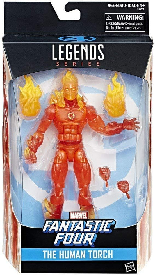 Marvel Legends Series 6-inch Human Torch Action Figure - Exclusive