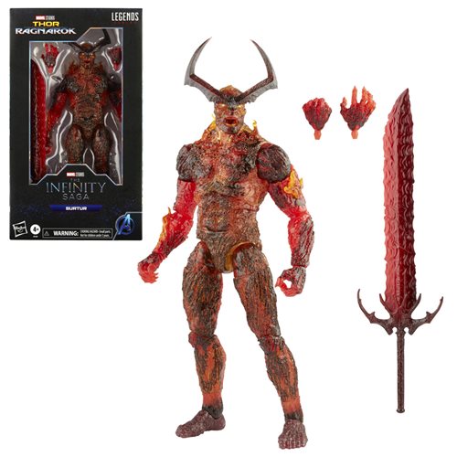 Marvel Legends Infinity Saga Thor Ragnarok Surtur 6-Inch Scale Action Figure