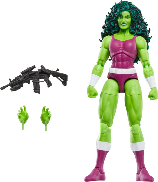 Iron Man Marvel Legends Retro Collection She-Hulk 6-Inch Action Figure