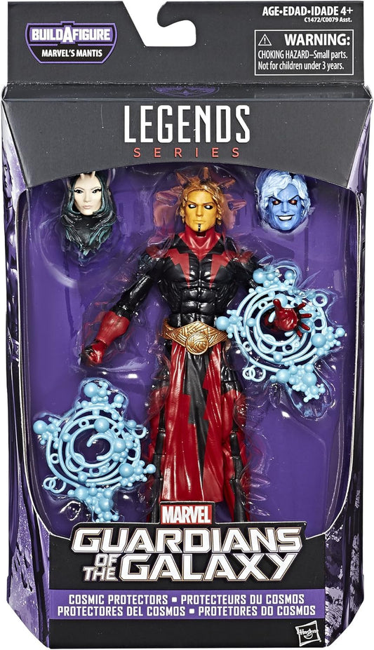 Marvel Guardians of the Galaxy Legends Series Cosmic Protectors: Adam Warlock, 6-inch (Mantis BAF)