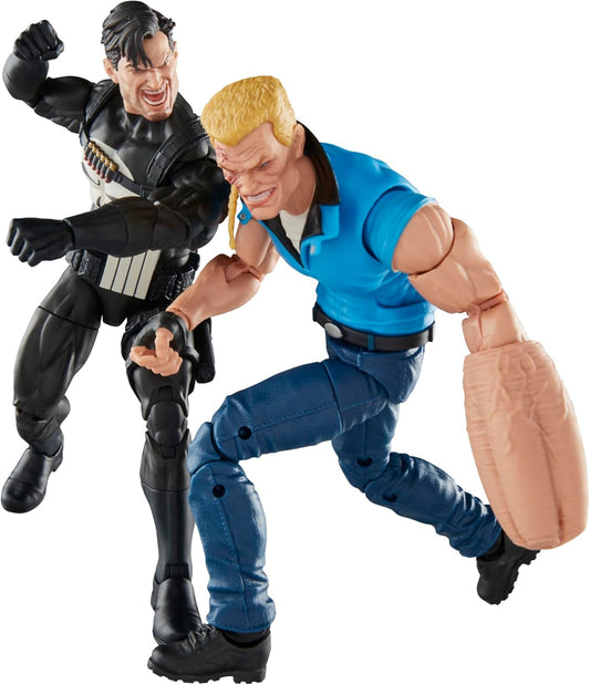 Marvel Legends Series Punisher and Bushwacker 6-Inch Action Figures