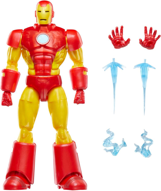 Iron Man Marvel Legends Retro Collection Iron Man (Model 9) 6-Inch Action Figure