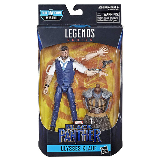 Marvel Legends Series Black Panther 6-inch Ulysses Klaue Figure (M'Baku BAF)