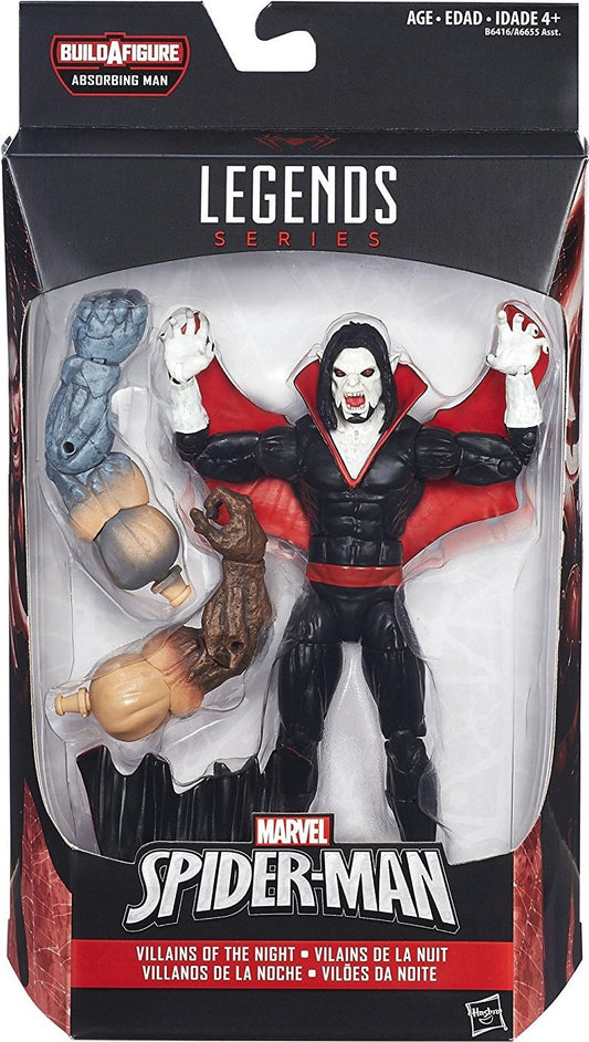 Marvel Legends Series: Villains of the Night: Morbius (Absorbing Man BAF)