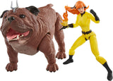 Inhumans Marvel Legends Series Crystal and Lockjaw Deluxe 6-Inch Action Figures