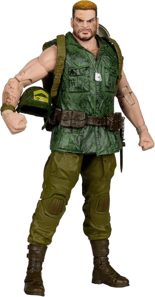 DC McFarlane Collector Edition Wave 5 Sergeant Rock DC Classic 7-Inch Scale Action Figure