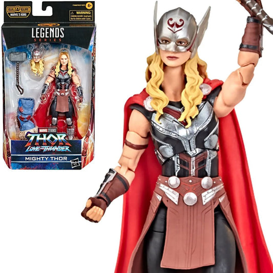 Thor: Love and Thunder Marvel Legends Mighty Thor 6-Inch Action Figure (Korg BAF)