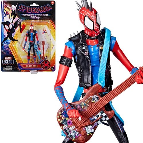 Spider-Man Across The Spider-Verse Marvel Legends Spider-Punk 6-Inch Action Figure