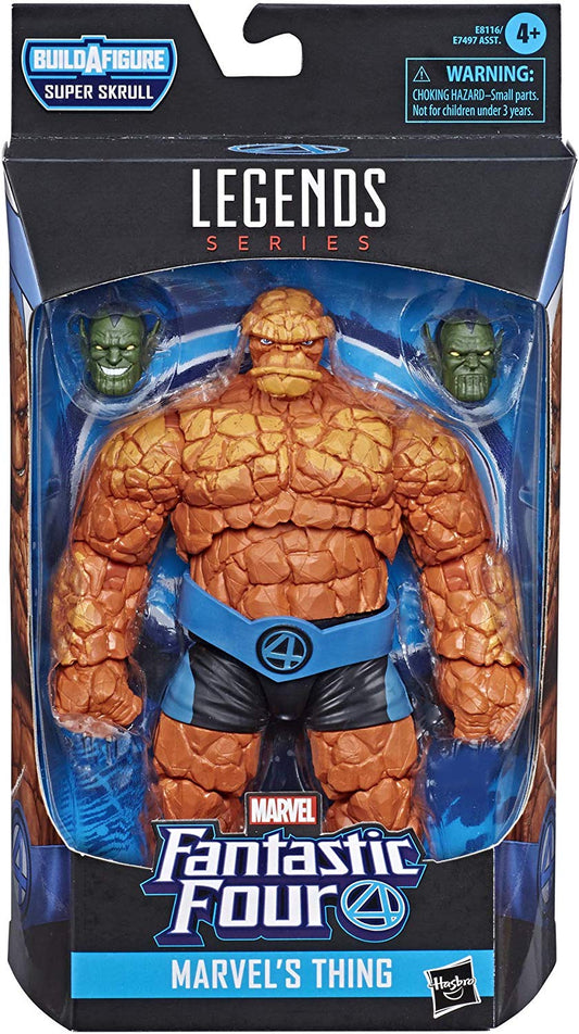 Fantastic Four Marvel Legends Thing 6-Inch Action Figure (Super Skrull BAF)