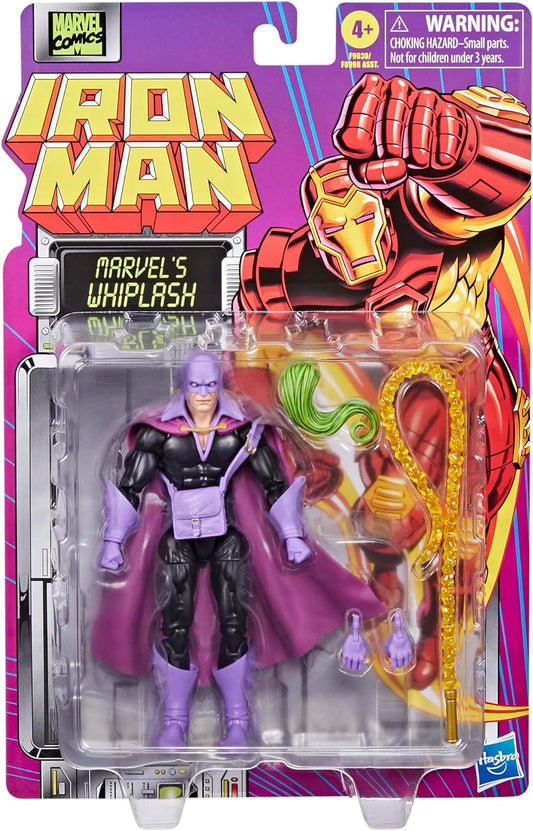 Iron Man Marvel Legends Retro Collection Whiplash 6-Inch Action Figure