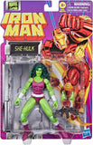 Iron Man Marvel Legends Retro Collection She-Hulk 6-Inch Action Figure