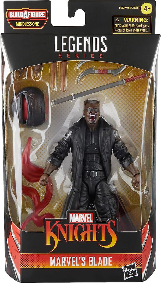 Marvel Knights Marvel Legends Blade 6-Inch Action Figure (Mindless One BAF)