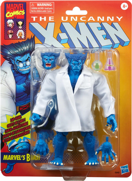 Marvel Legends X-Men: Retro Collection Beast (Lab Coat - Retro)