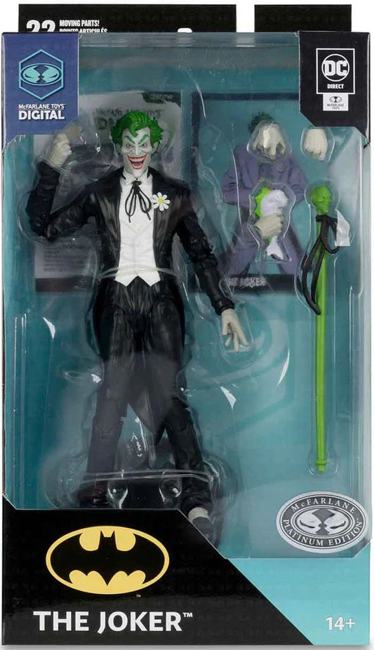 DC Wave 3 Joker DC: The Silver Age Platinum Edition 7-Inch Scale Action Figure with McFarlane Toys Digital Collectible