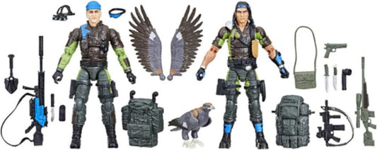 G.I. Joe Classified Series #128, Mad Marauders Low-Light, Spirit Iron-Knife & Niyol Action Figures