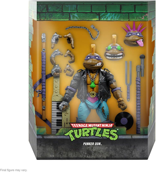 Teenage Mutant Ninja Turtles Ultimates Punker Donatello 7-Inch Action Figure