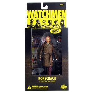 Watchmen Rorschach Variant Action Figure