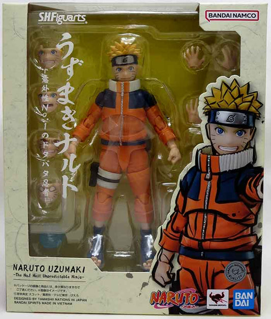 Naruto Uzumaki The No.1 Most Unpredictable Ninja S.H.Figuarts Action Figure