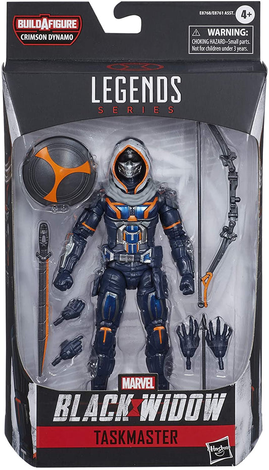 Black Widow Marvel Legends 6-Inch Taskmaster Action Figure (Crimson Dynamo BAF)