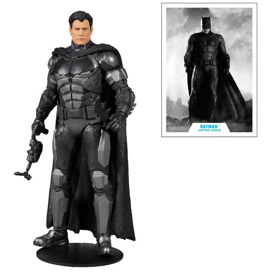 DC Zack Snyder's Justice League Unmasked Batman Bruce Wayne 7-Inch Action Figure - Entertainment Earth Exclusive