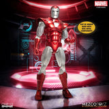 Mezco Iron Man: Silver Centurion Edition One:12 Collective Action Figure