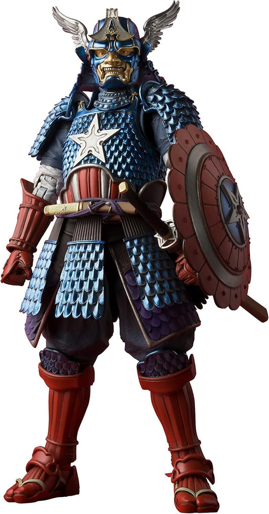 Marvel Samurai Captain America Meisho Manga Realization Action Figure