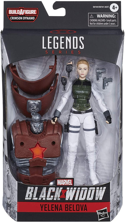 Black Widow Marvel Legends 6-Inch Yelena Bolova Action Figure (Crimson Dynamo BAF)