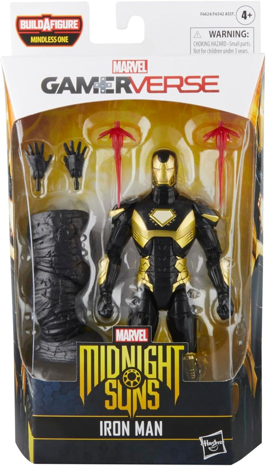 Marvel Legends Iron Man (Midnight Suns) (Mindless One BAF)