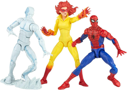 Marvel Legends Exclusives Spider-Man and His Amazing Friends 3 Pack