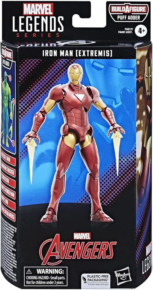 Marvel Legends Iron Man (Extremis) (Puff Adder BAF)