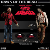 Dawn of the Dead Fly Boy and Plaid Zombie One:12 Collective Boxed Set