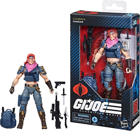 G.I. Joe Classified Series Zandar 6-Inch Action Figure