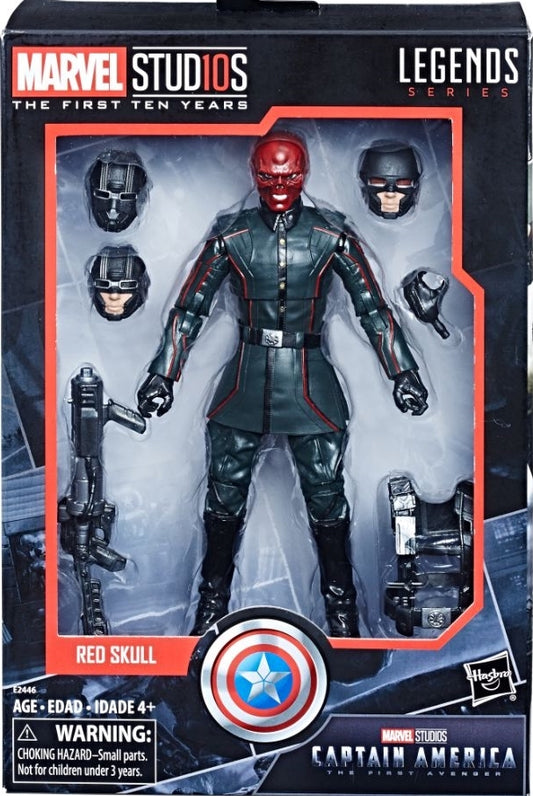 Marvel Legends Cinematic Universe 10th Anniversary Red Skull 6-Inch Action Figure