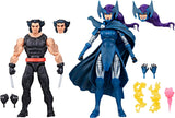 Wolverine Marvel Legends Series Wolverine and Psylocke 6-Inch Action Figures