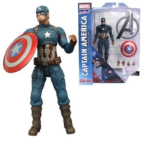 Captain America: Civil War Captain America Select Action Figure