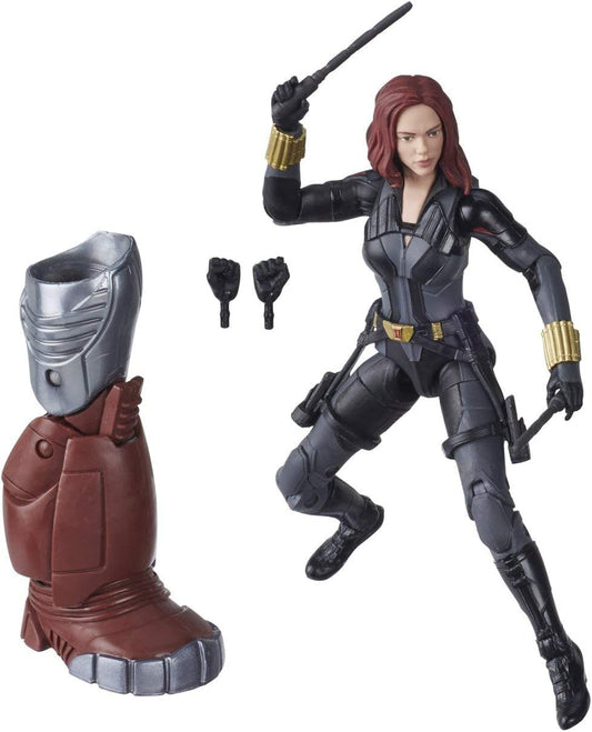 Black Widow Marvel Legends 6-Inch Black Widow Action Figure (Crimson Dynamo BAF)